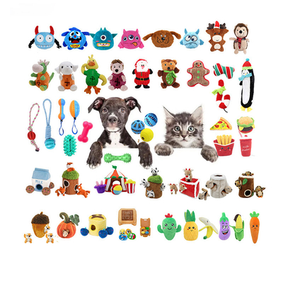 Aggression Chewers Squeak Interactive Puzzle Hide And Seek Plush Chew Dog Đồ chơi cho thú cưng