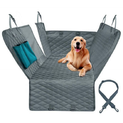 Hammock Dog Car Back Seat Cover chống nước Nonslip 147cm với túi lưu trữ