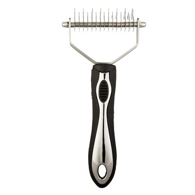 Chó bằng thép không gỉ Lược massage cho mèo Bàn chải cho thú cưng Dụng cụ chải lông Căng tóc Lược
