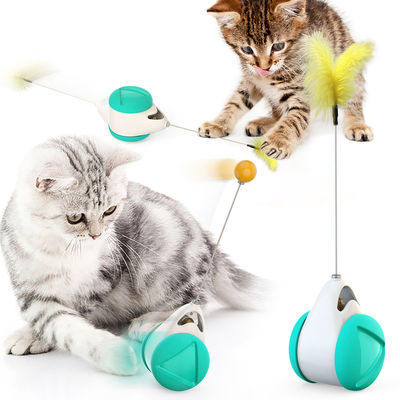 Đồ chơi thăng bằng ABS cho mèo Đồ chơi xoay Quà tặng Kitty Catnip Interactive Pet Ball