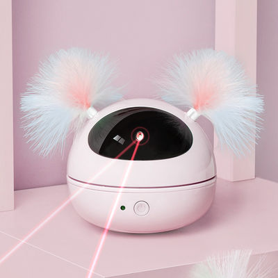 Đồ chơi laser mèo tự động Đồ chơi mèo con tương tác cho mèo trong nhà Xoay ngẫu nhiên thông minh Bật / tắt Robot điện tử Cat Feat