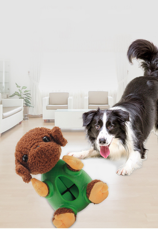 Thân thiện với môi trường Squeaky Soft Chew Dog Treatment Dispenser Tùy chỉnh Đồ chơi sang trọng cho thú cưng