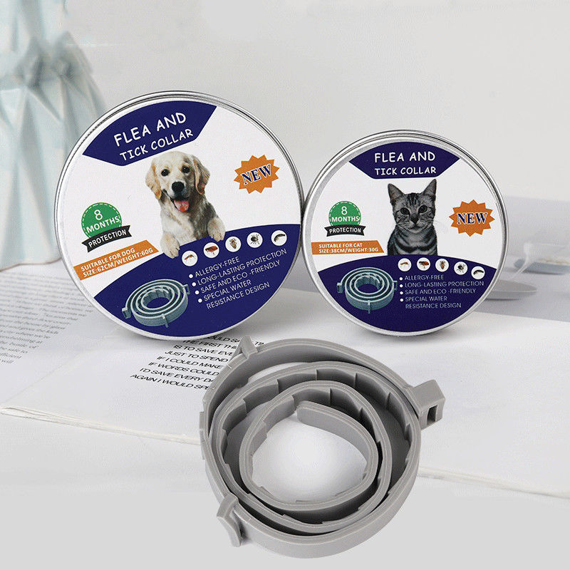 Hallupets Dụng cụ chải lông cho thú cưng Có thể điều chỉnh bọ chét và vòng cổ vé cho chó con Mèo 8 tháng