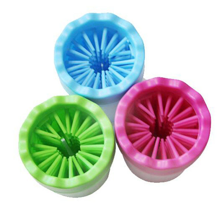 Dụng cụ làm sạch cho chó Pets Massager Dogs có thể tháo rời thoải mái Claw Wash Cup