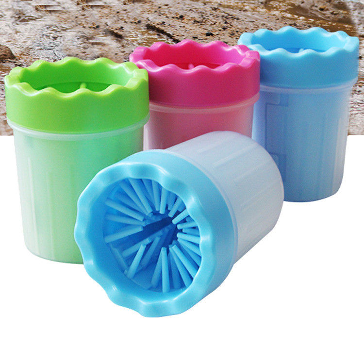 Dụng cụ làm sạch cho chó Pets Massager Dogs có thể tháo rời thoải mái Claw Wash Cup