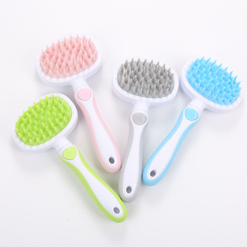 Bàn chải chải lông cho chó mềm 92g 19,5 * 9 * 5 cm Lược chải lông cho mèo