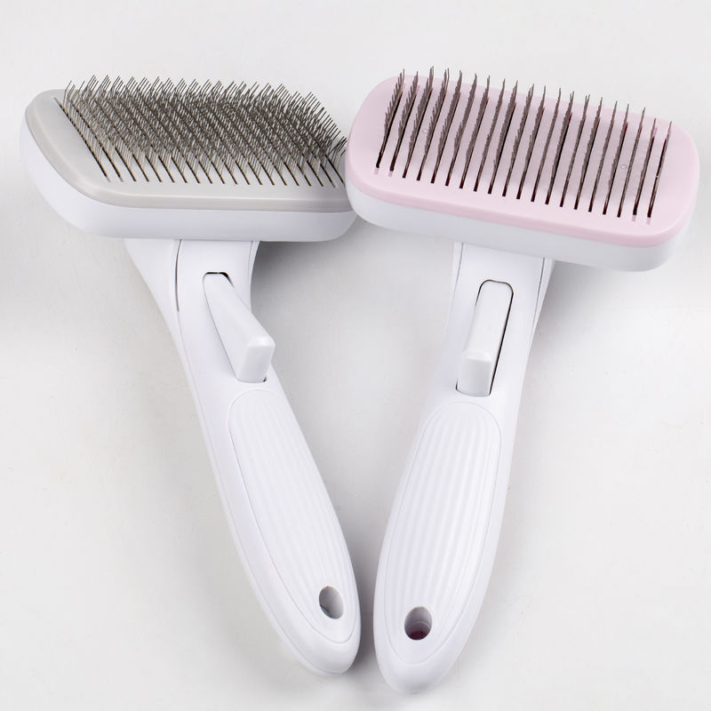 Au-To Pet Remover Slicker Pet Shedding Brush Chải cho chó mèo Chứng nhận BSCI