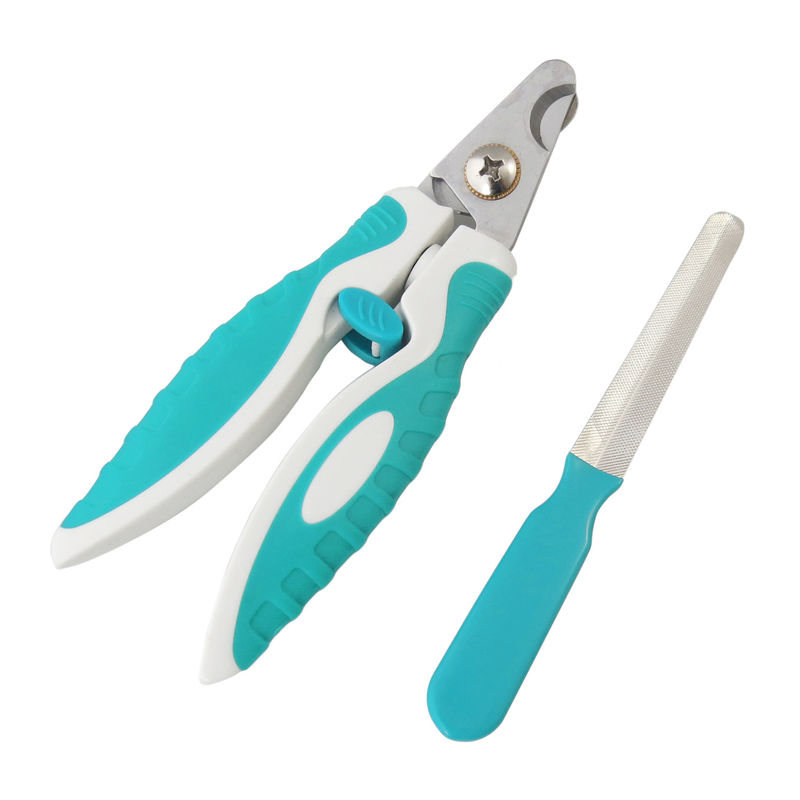Hallupets Dụng cụ chải lông cho thú cưng Kéo cắt móng cho thú cưng Làm sạch bộ cắt tỉa Tệp 14cm cho chó mèo