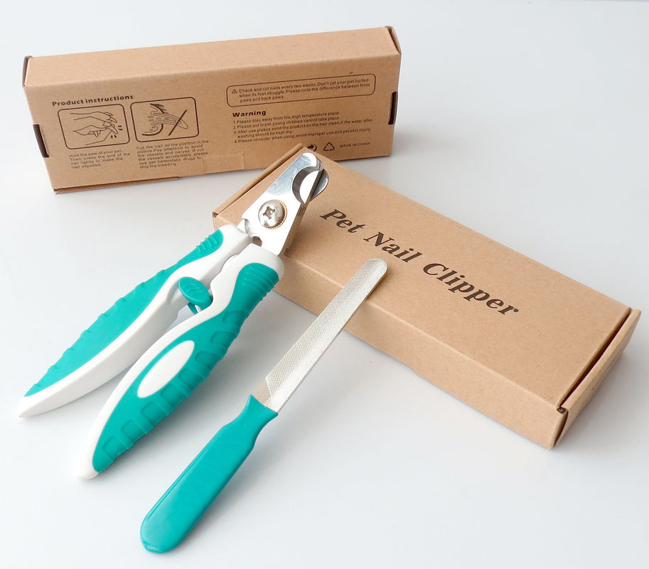 Hallupets Dụng cụ chải lông cho thú cưng Kéo cắt móng cho thú cưng Làm sạch bộ cắt tỉa Tệp 14cm cho chó mèo