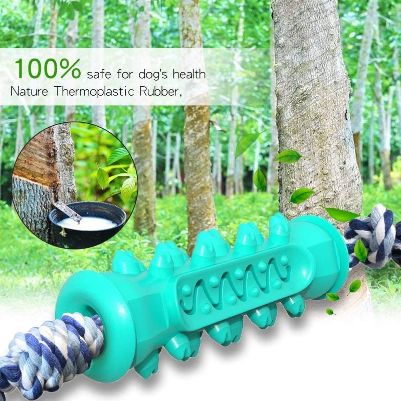 Đồ chơi nhai cao su không độc hại cho chó con đang mọc răng Chó 15-30 LBS Cải thiện vệ sinh răng miệng