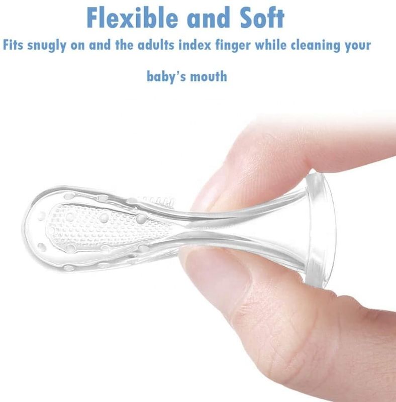 Lông chó Silicone Dụng cụ làm sạch răng Làm sạch răng cho chó Chăm sóc răng miệng Bàn chải đánh răng ngón tay cho thú cưng