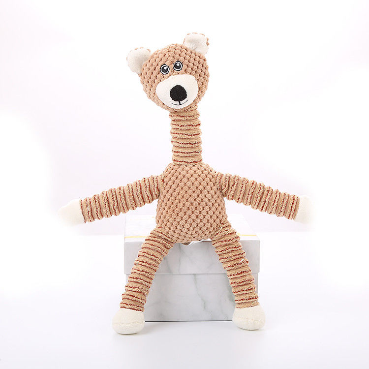 Đồ chơi cho chó bằng bông Plush Squeaky Dog Đồ chơi tương tác cho chó nhai, Đồ chơi nhai cho chó con nhồi bông để làm sạch răng, Nhỏ, Trung bình, Lớn