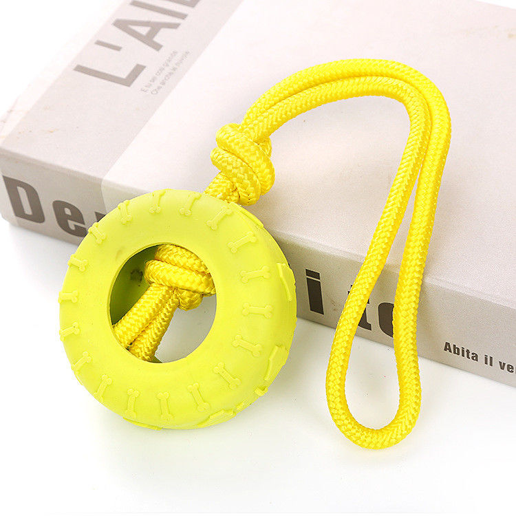 Đồ chơi cho chó gặm bền bỉ Đồ chơi cho thú cưng OEM / ODM TPR Bàn chải đánh răng Đồ chơi làm sạch răng