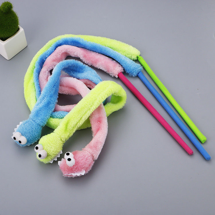 Đồ chơi mèo bền dễ thương Teaser hình rắn Kitten Đũa phép sang trọng 31g