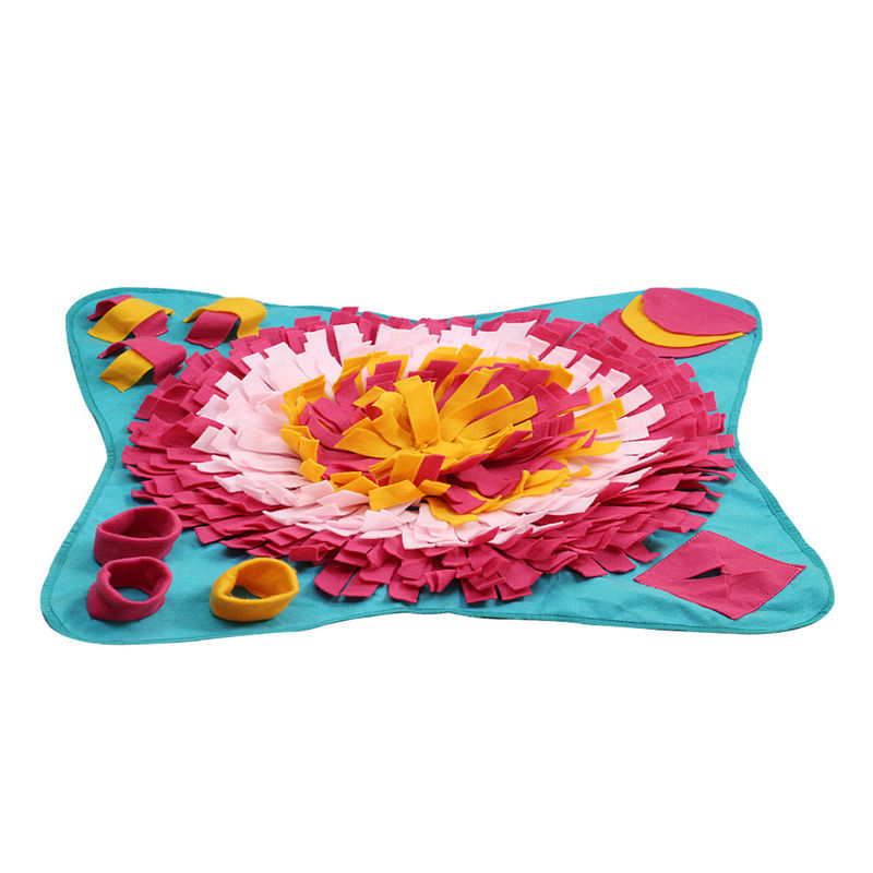 Oxfords Dog Sniff Mat 400g Bền giải nén Câu đố thể thao Đồ chơi sang trọng