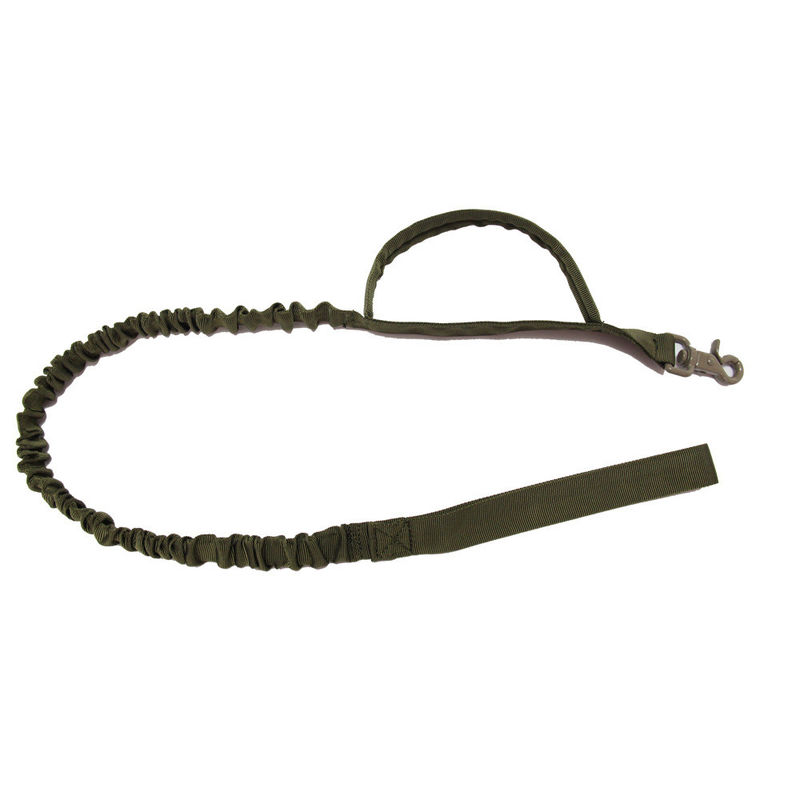 Chiến thuật Bungee Nylon Rope Dog Leash Dây xích huấn luyện chó có thể thu vào