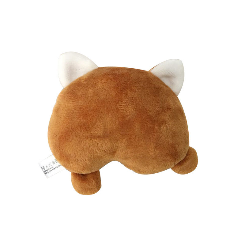 Corgi Butt Shape Dog Đồ chơi cho thú cưng Đồ chơi mềm mại cho chó sang trọng 37g
