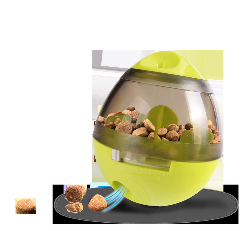 Đồ chơi thú cưng tương tác cho thú cưng Tumbler Rò rỉ thức ăn tự động Bóng phân phối thức ăn