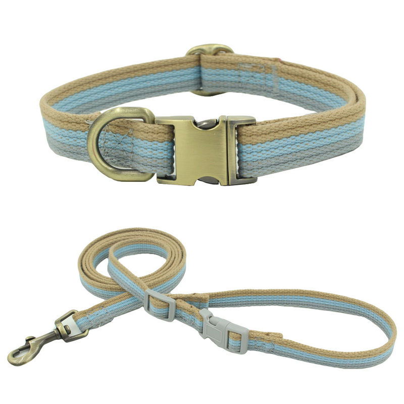 Nylon Twisted Rope Dây buộc vật nuôi có thể được khắc bằng vải dệt kim cổ áo Dây kéo Bộ dây xích cho chó cưng