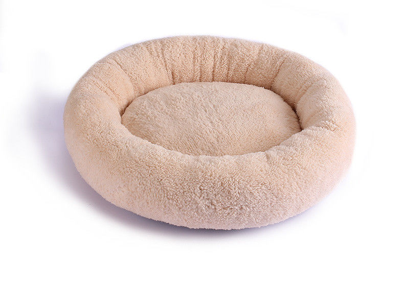 Sang trọng sang trọng mềm mại tròn bánh donut cho chó Giường đệm có thể giặt được Ghế sofa 560g cho mèo