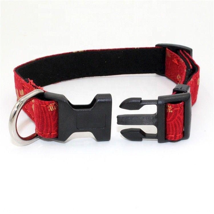 In Sakura Suede Substrate Puppy Dog Collar Collar Leash Harness Set with D Rings Phong cách Nhật Bản