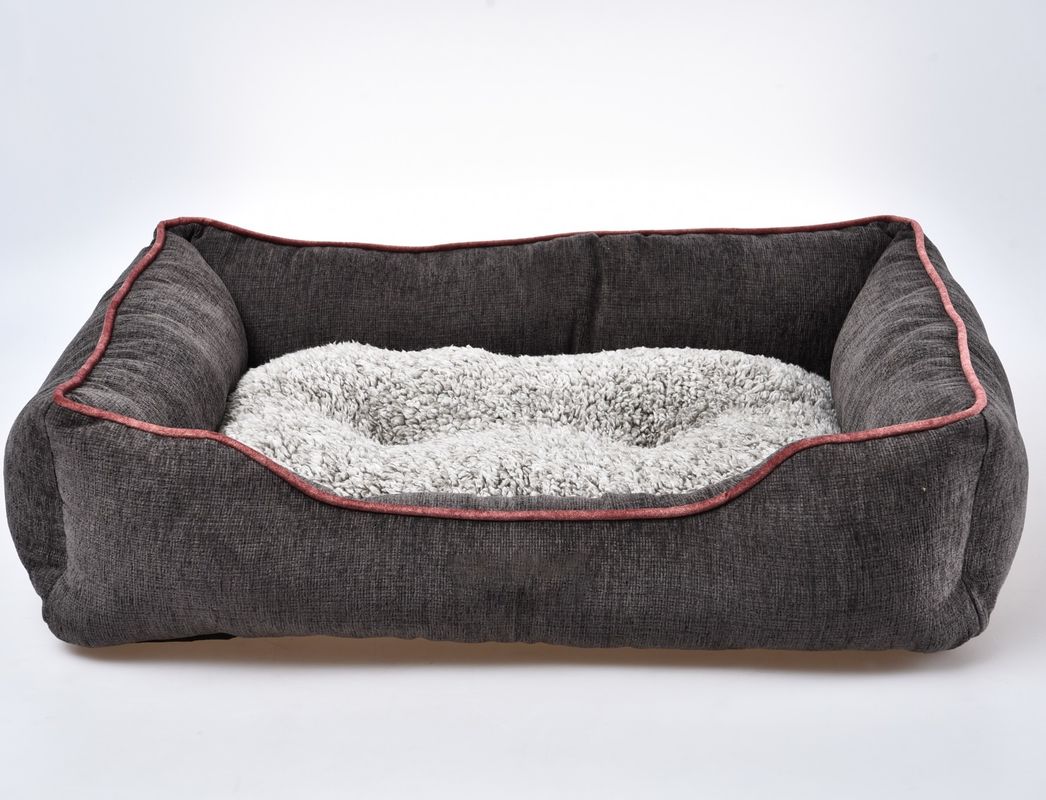 Lớp lót không thấm nước Ghế sofa giường lớn chỉnh hình sang trọng cho chó với nắp có thể tháo rời có thể giặt được