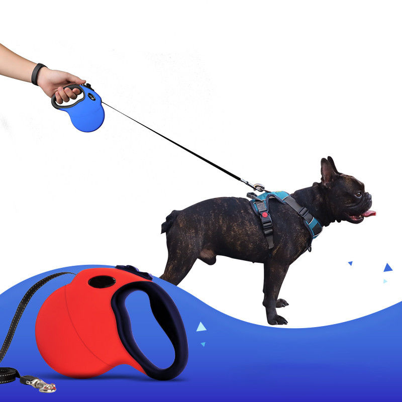 Tay cầm chống trượt Nylon có thể thu vào phản quang cho chó Dây xích Dây xích cho chó Accesorios Para Mascotas