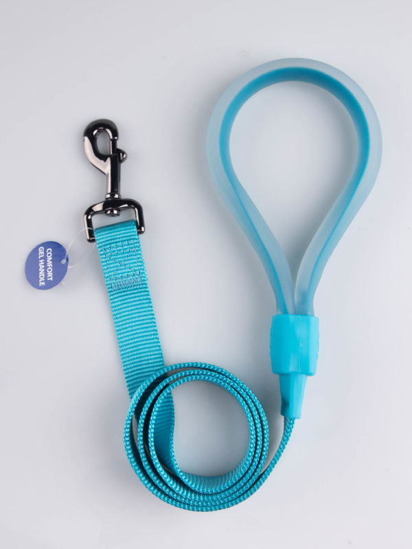 Tay cầm silicone Dây xích cho chó bằng nylon bền Đào tạo và đi bộ Dây xích cho chó đi bộ