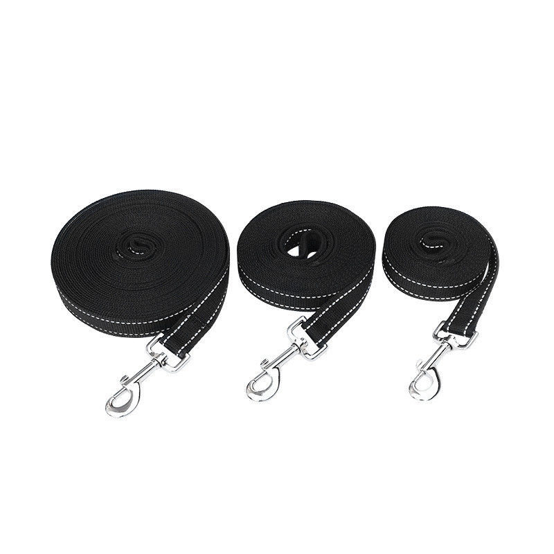 Tay cầm có đệm mềm phản quang Dây xích cho chó bằng nylon để huấn luyện chó dẫn đường đi bộ