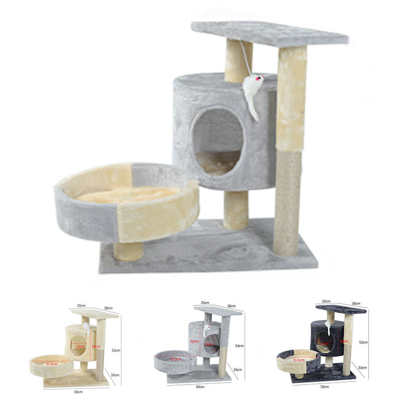 Chung cư nhiều tầng Tháp mèo leo núi Sisal Trụ cào mèo lớn