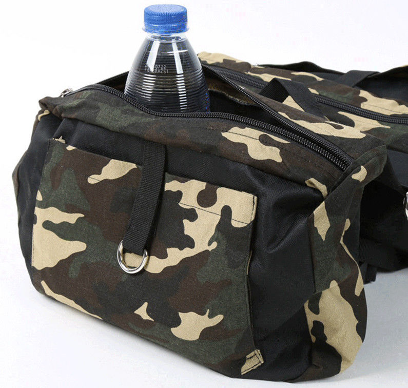 Có thể điều chỉnh Camo Dog Balo tự khai thác Túi săn chó săn Balo cho chó lớn