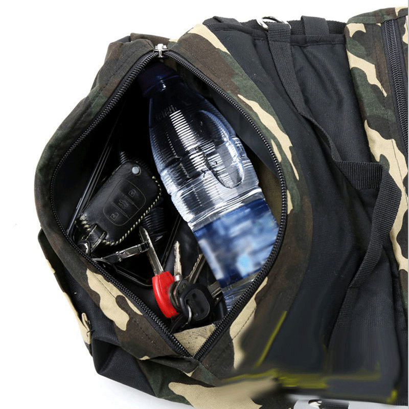 Có thể điều chỉnh Camo Dog Balo tự khai thác Túi săn chó săn Balo cho chó lớn