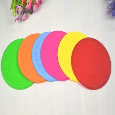 Silica Gel Chó ngoài trời Đĩa bay Đồ chơi huấn luyện chó tìm nạp