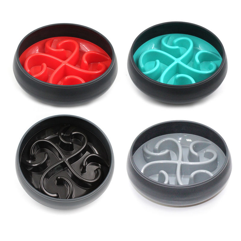 BSCI Splash Proof Pet Pet Feeder Slow Bowl cho chó mèo