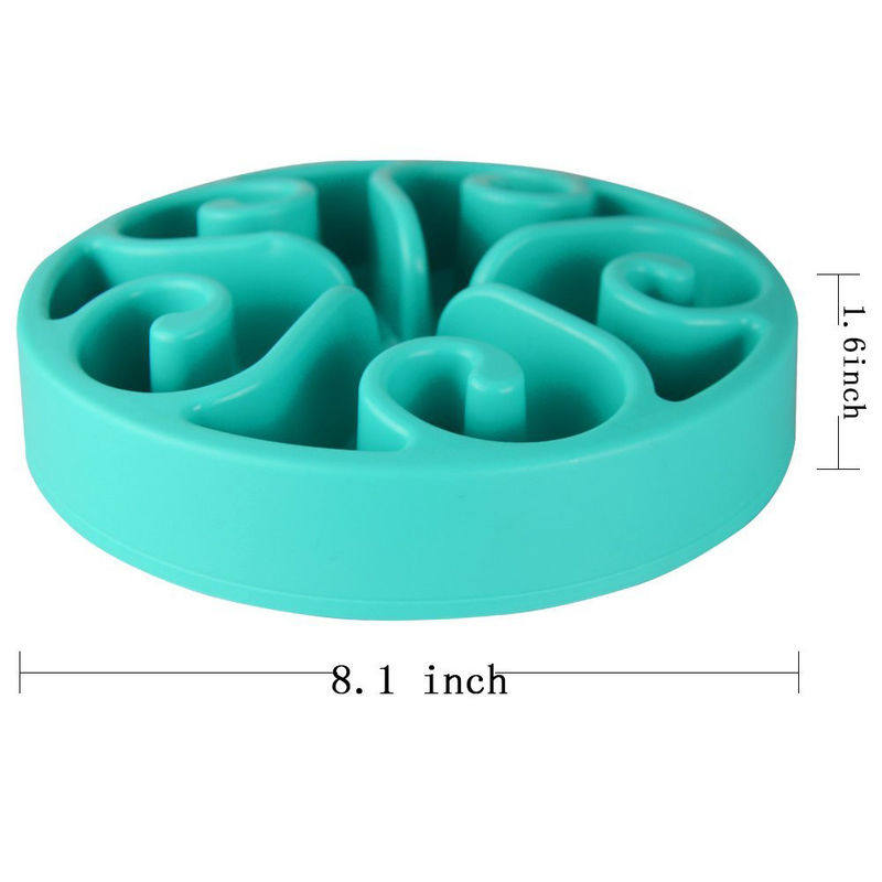 Bát ăn chậm cho thú cưng không trượt 20,5 * 3,5cm cho chó mèo