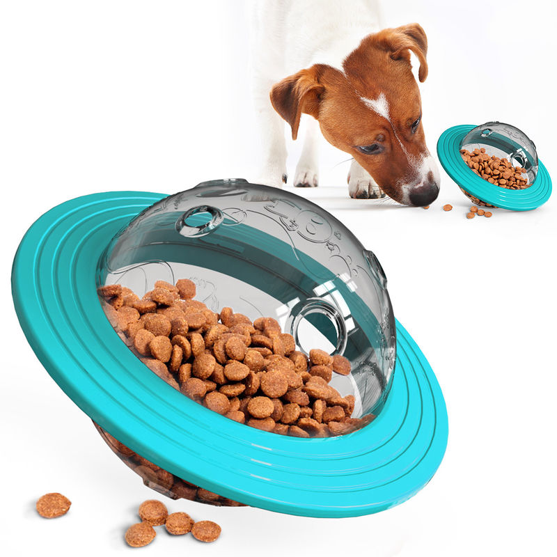 Planet Dog Treat Dispenser Toy IQ Food Slow Feeder Ball Interactive 13,5 * 15 * 12cm