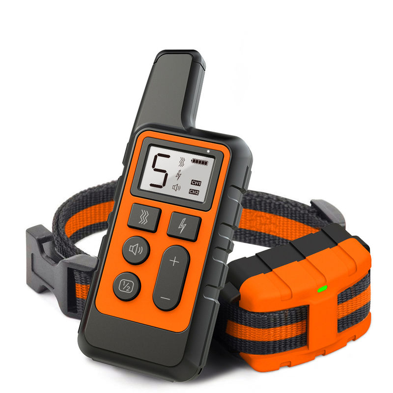 Pet Treats 1000Feet Dog Care Training Collar Collar có thể sạc lại cho chó lớn