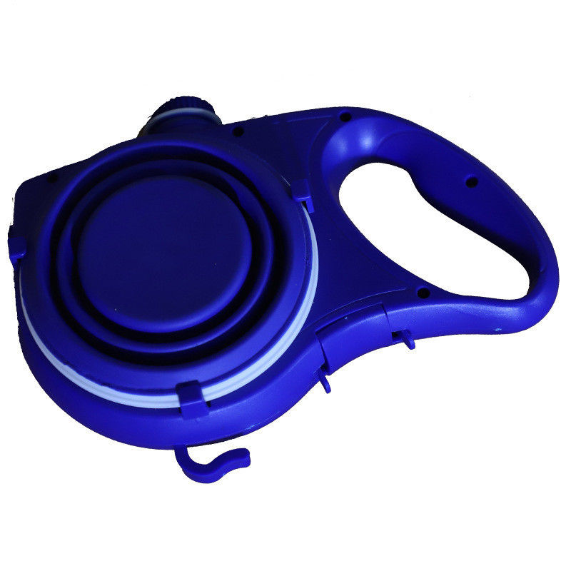 5 TRONG 1 Nylon Dog Leash Bình nước di động cho chó với bát có thể thu gọn Bộ phân phối túi đựng đồ cho chó