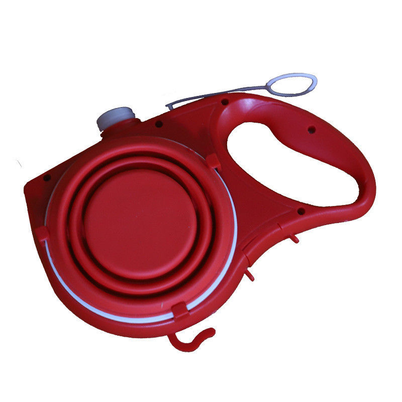 2021 BSCI Leash Dog Chai nước uống 5 trong 1 Dog Leash với chai nước
