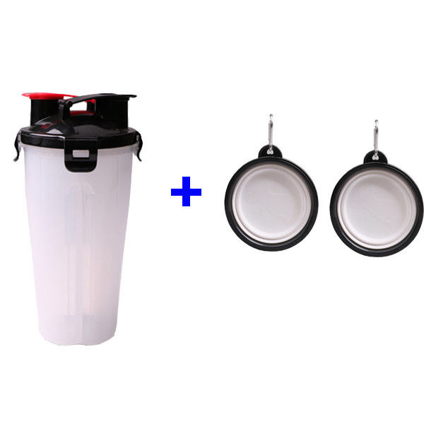 Hallupets Di động Vật nuôi Du lịch Rò rỉ Chai nước cho chó Đi bộ đường dài