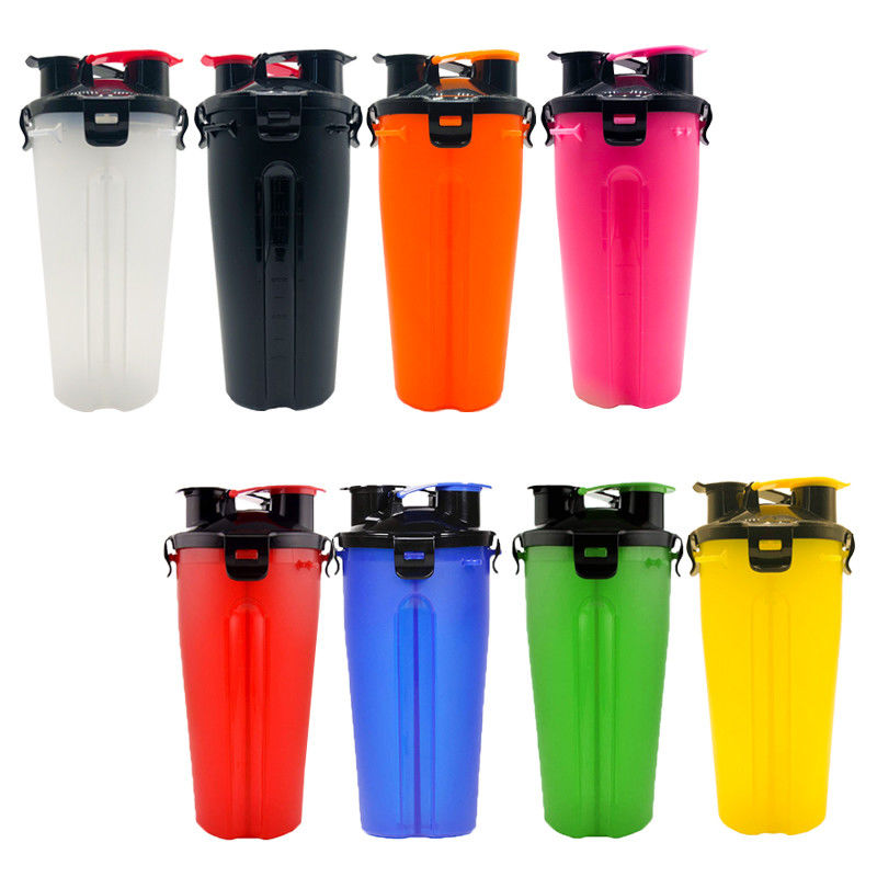 Chai đựng thức ăn nước 350ml cho chó cưng di động Bát có thể gập lại được