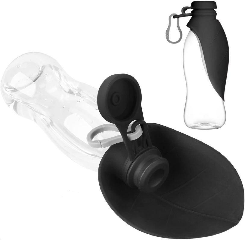 Hộp đựng nước phân phối nước cho vật nuôi di động 20Oz và bát đựng thức ăn cho chó