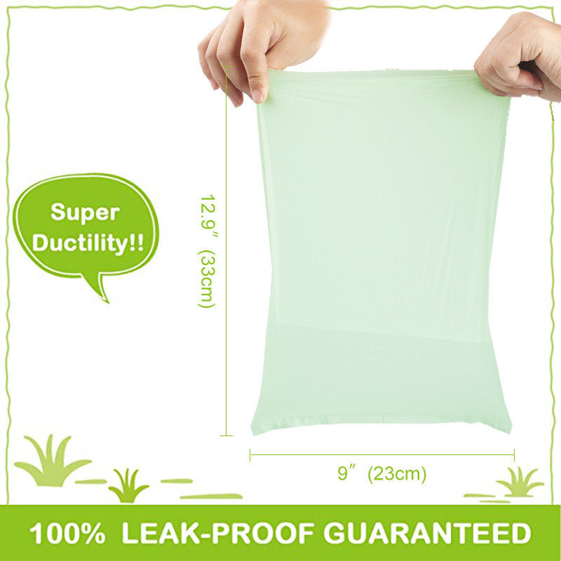 BSCI Cornstarch Dog Poop Túi 100% có thể phân hủy sinh học Túi phân hủy sinh học