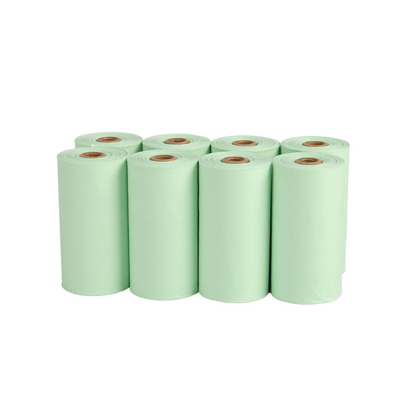 BSCI Cornstarch Dog Poop Túi 100% có thể phân hủy sinh học Túi phân hủy sinh học