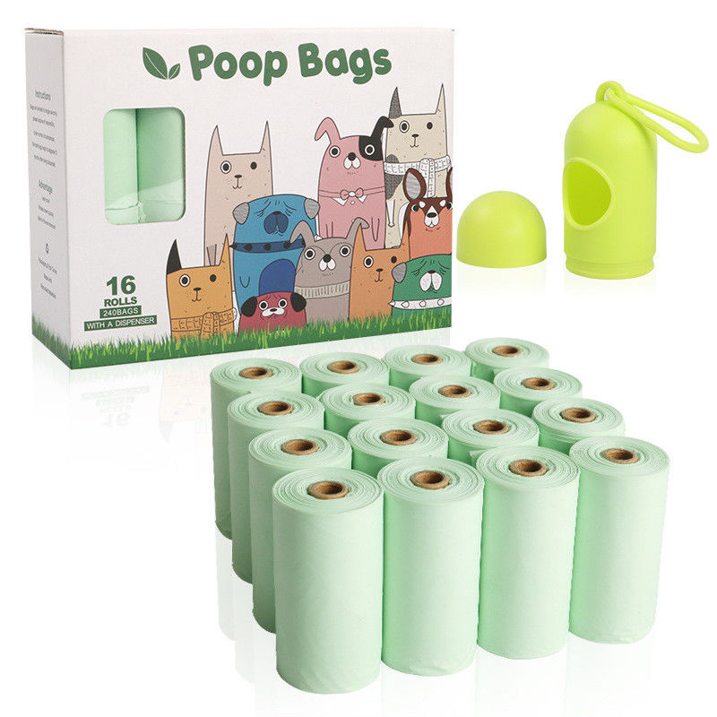 Bằng chứng rò rỉ Túi chất thải chó có thể phân hủy sinh học có dụng cụ phân hủy cho Doggie