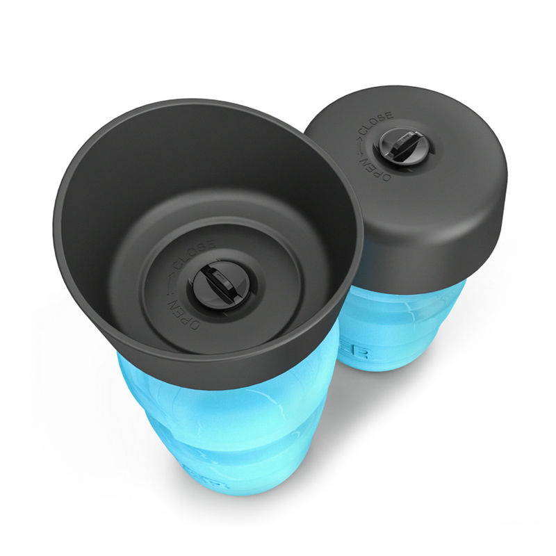Chai nước cho chó có thể gập lại 18 Oz Du lịch không chứa BPA