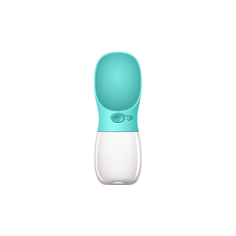 ABS PC cho chó có thể gập lại Chai nước cho vật nuôi 550ml Máy lọc nước cho thú cưng uống