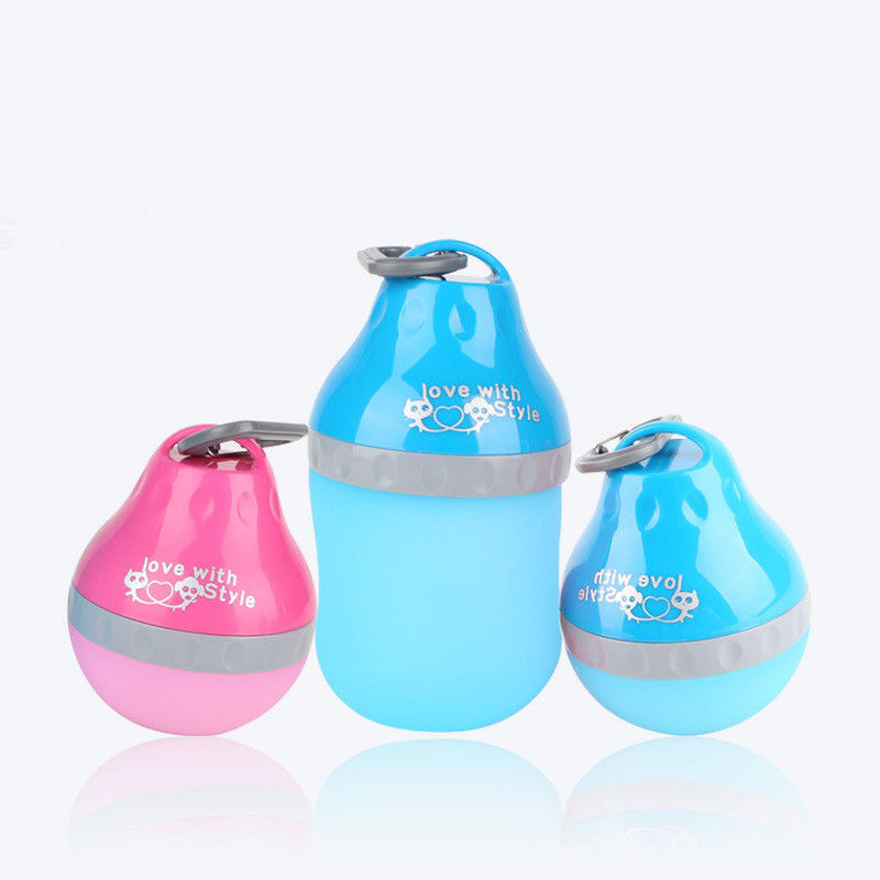 Thức ăn Silicone Bình nước cho chó 7 Oz 14 Oz Phong cách tình yêu cho vật nuôi nhỏ