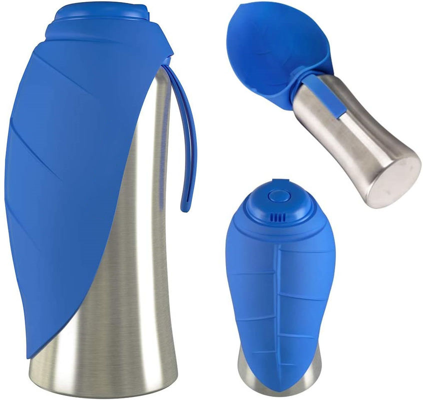 Bình nước nóng cho chó con có thể gập lại 18 Oz