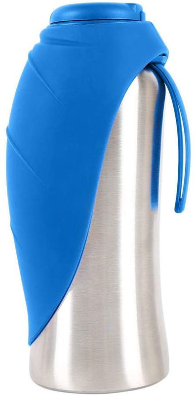 Bình nước nóng cho chó con có thể gập lại 18 Oz